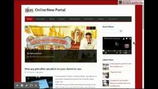 Online News Portal Advance | PHP and MySQL Project Source Code | PHP MySQL CRUD Project