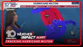 Tracking Milton: The latest forecast tracks, news updates from 10 Tampa Bay