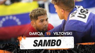 GARCIA Eduard vs VILTOVSKI Dmitry. Pan American Sambo Championships 2023