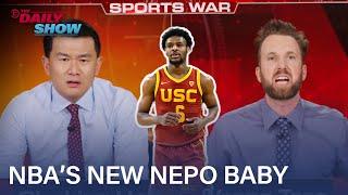 Sports War: Ronny & Jordan Clash Over Caitlin Clark, Nepo Babies & Hot Dog Champs | The Daily Show