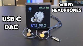 Hidizs ST2 PRO - Short Review "WIRED USB C HEADPHONES GOOD?!"