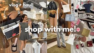 SHOPPING VLOG: come to the mall with me! ˚ ༘⋆️｡˚ (summer clothing haul, vacation, fit inspo)