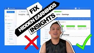 How to Enable or Fix Hidden Earnings Insights on Facebook Creator Studio | TAGALOG | Pera.com