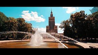 DAYTIME WALKING TOUR AROUND THE PALACE OF CULTURE AND SCIENCE | Warsaw, Poland (4K)