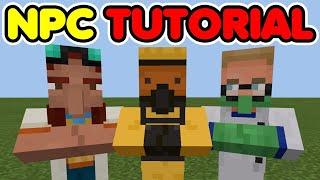 How To Add Npcs Like Hypixel In Your Aternos Server | Click To Join Npcs For Free 2022