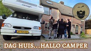 Vlog #12 "22 Het is zover...we hebben geen huis meer en wonen nu definitief in onze camper | emoties