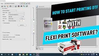 How to Start Printing DTF with Flexi Print Software?