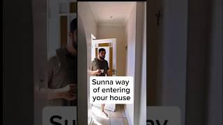 The #sunnah way of entering your house. #islamicshorts