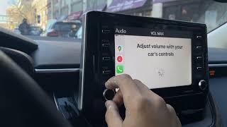 Fix low Volume issue in Carplay / Android Auto of Siri and Google Maps instructions in Toyota cars