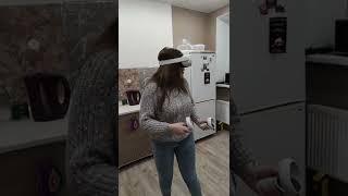 Первая реакция на VR ч.2 #shorts #игра #игры #game #games #gid_ways #oculus #quest #gidways #гидвейс