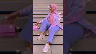 asthetic casual outfit for hijabi girls/Trendy look for hijabi girls/BD tuber/BD sylhet fashion