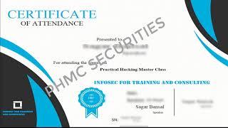 Practical Hacking Master Class