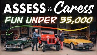 Fun Under $35,000 | Assess and Caress with Donald Osborne & Jay Leno