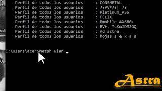 Como INSPECCIONAR Contraseña de WI-FI con CMD FACIL Y RAPIDO !!! SIN PROGRAMAS  SOLO COMANDO 100%