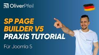 Joomla 5 - SP Page Builder V5: Praxis Tutorial 