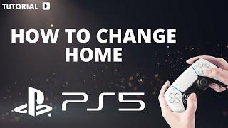 How to change home screen on ps5