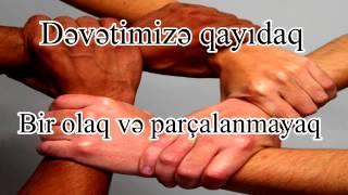 Ömər Cumanov " Dəvətimizə qayıdaq. Bir olaq və parçalanmayaq "