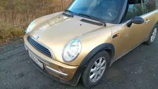 Заменил вариатор. Mini cooper со звуком V8. (V8 sound)