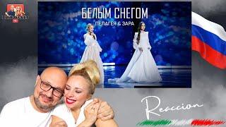  Christmas Magic: Reacting to Zara & Pelageya - Belым Sнегом 