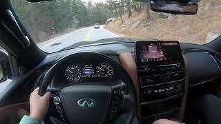 2022 Infiniti QX80 Has Trick Anti Body Roll Suspension & A Screaming V8 - POV Review