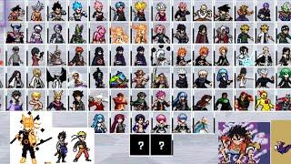 NEW! ANIME WAR CrossOver Mugen Android-OFFLINE Best Characters ANIME Mugen Android size 1gb