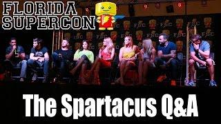 Florida Supercon 2014 Spartacus Cast including Liam McIntyre, Manu Bennett and more