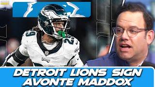 Detroit Lions Sign CB Avonte Maddox to Bolster Defensive Backfield