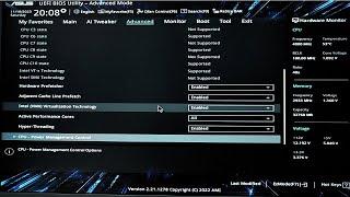 How to enable Virtualization in Asus BIOS