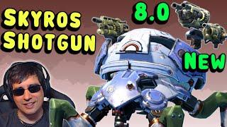 Explosive Shotgun SKYROS Mk3 - War Robots 8.0 Update Gameplay WR