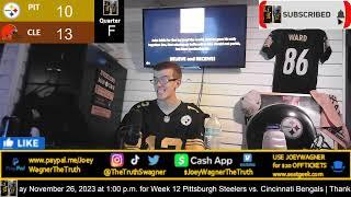 Steelers Postgame RANT! | Kenny Pickett IS BAD! | Steelers LOSE 13-10 to Browns, 3rd String QB!