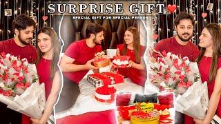 SURPRISE ANNIVERSARY GIFT FOR AREEB ️ | Hira K Lea Rishta Agya 