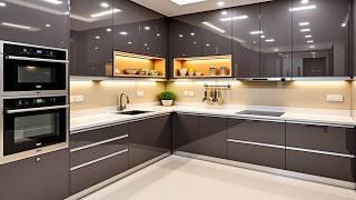 Top 100 Modern Kitchen Design Ideas! L-Shaped & U-Shaped Design Trends 2025