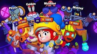 3 BRAWLERS 1500 WITH PRO PLAYERS