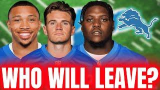 PLAYERS FIRED! LIONS NEED TO CHOOSE! WHO WILL LEAVE? DETROIT LIONS NEWS