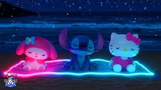 Fall Asleep Instantly - Gentle Piano – Heal Anxiety & Find Inner Peace - Kuromi, Hello Kitty, Stitch