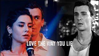 Asi & Alaz || Love the way you lie  (English+Arabic Subtitles)