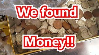 Shed Clean-out Part 1. Finding Treasures, Forgotten Money and Keeping Stuff out of Landfill.