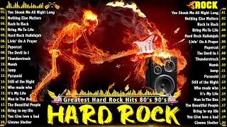 Greatest Hard Rock Songs 80s 90s Full Album   Bon Jovi, Guns N' Roses, Nirvana, Metallica, ACDC