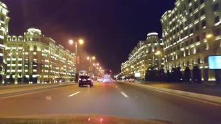 Ночной Баку. Night Baku. Baki gecesi