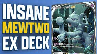 Insane damage with MEWTWO EX!! The best deck I've played yet!