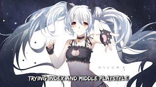 osu! - trying middle and index playstyle..