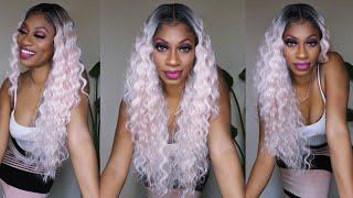 My 1st Time Trying a DASHLY wig EVER... Sensationnel DASHLY 13 in RoseGold