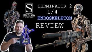 #95 Terminator 2 Sideshow 1/4 Endoskeleton Review #sideshow #actionfigures #terminator #endoskeleton