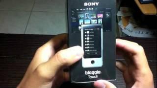 Unboxing the Sony Bloggie Touch 8gb