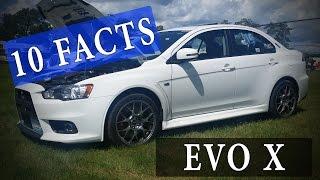 10 Facts // Mitsubishi Lancer Evolution X