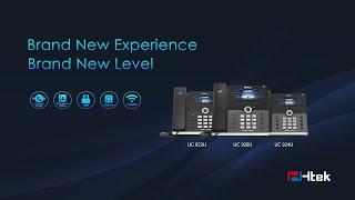 Htek new U series IP phone: Brand New Experience, Brand New Level!