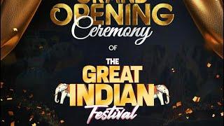 Opening Ceremony | The Great Indian Festival 2024 | Ribbon Cutting, Anthems & Shri Ganpati Vandna