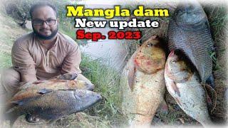 Mangla Dam fishing 2023 | New Update Sep. | Zain Angler