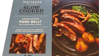 Waitrose Slow Cooked Pork Belly