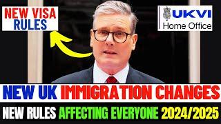 MAJOR UK Immigration Changes Coming in 2025